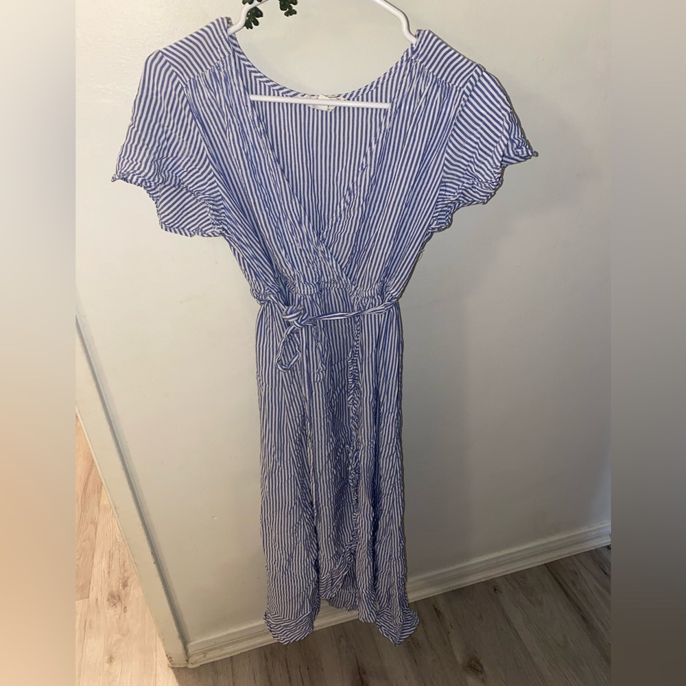 Blue Maternity Dress